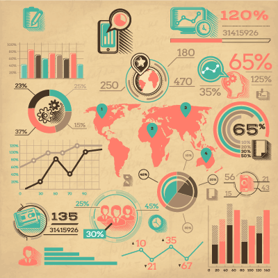 info-graphic with icons